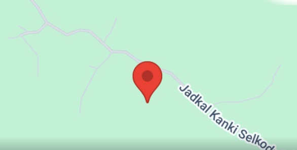 Map showing Green Lagoon Resort location in Mangalore